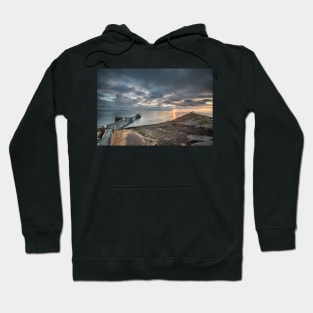 Mumbles Lighthouse and Pier Hoodie